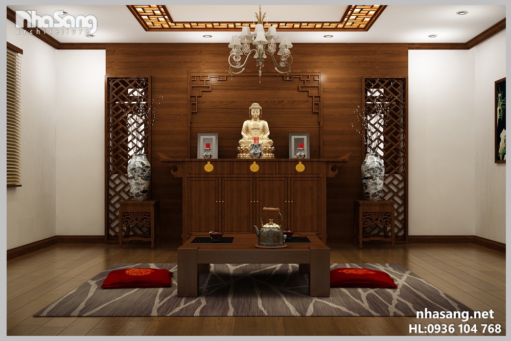 nội thất đẹp - phòng thờ